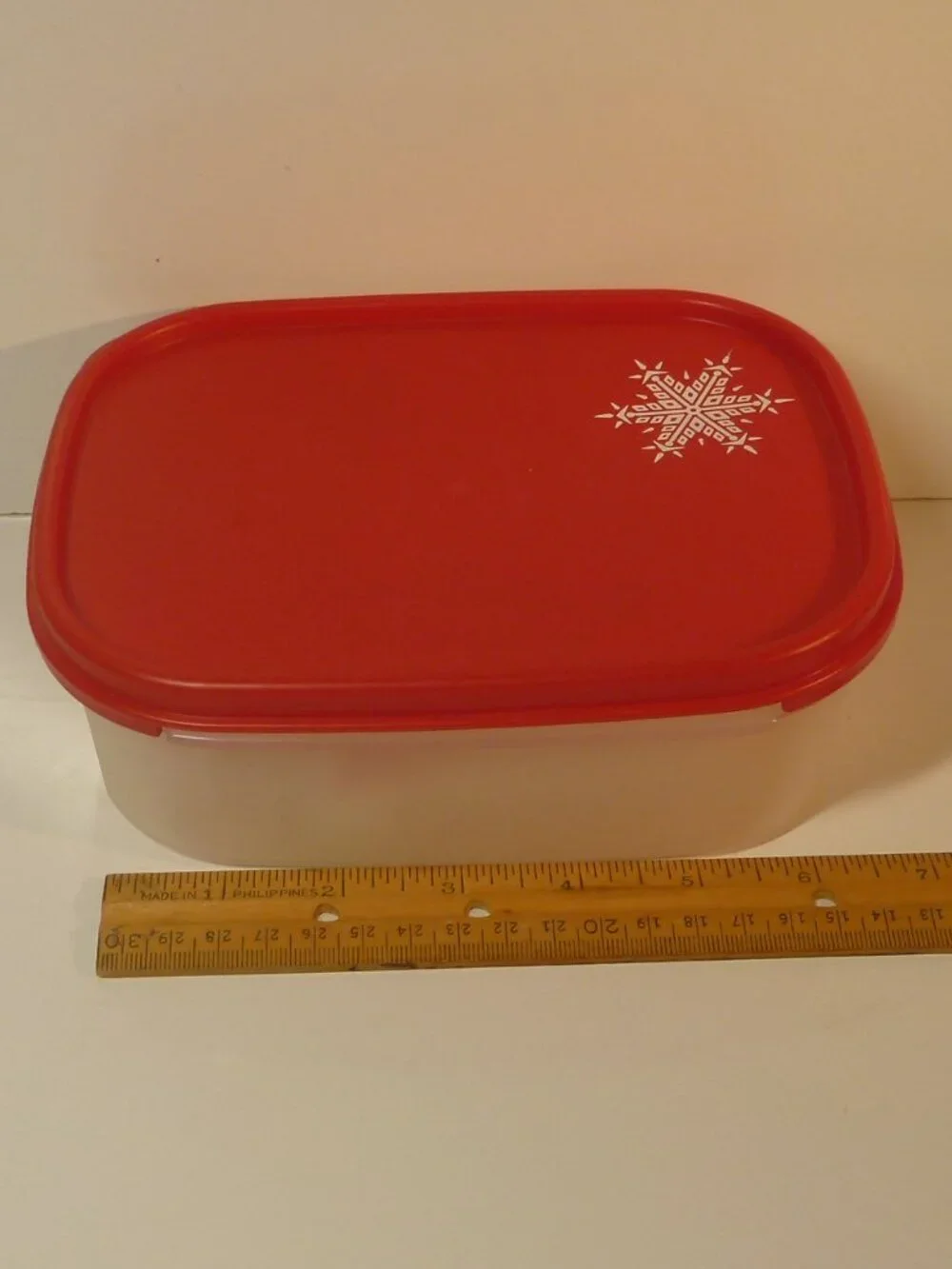 VTG  NOS Tupperware Personal Valet Travel Kit- Snowflake Case w/ Rare Smidget